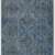 93x143 cm Çelik Mavisi Eskitilmiş Overdyed Eldokuması Türk Halısı