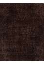 117 x 203 cm Kahverengi Eskitilmiş Overdyed Eldokuması Türk Halısı