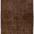 173 x 256 cm Kahverengi Eskitilmiş Overdyed Eldokuması Türk Halısı