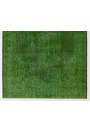 128 x 215 cm Yeşil Eskitilmiş Overdyed Eldokuması Türk Halısı