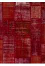 200 x 300 cm Kırmızı Patchwork