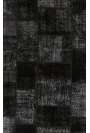 152x245 cm Siyah Renk Patchwork Halı