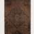 75 x 320 cm Kahverengi Eskitilmiş Overdyed Eldokuması Yoluk, Kahverengi Yolluk, Overdyed Yolluk
