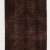 75 x 325 cm Kahverengi Eskitilmiş Overdyed Eldokuması Yoluk, Kahverengi Yolluk, Overdyed Yolluk