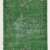 90 x 335 cm Yeşil Eskitilmiş Overdyed Eldokuması Yoluk, Yeşil Yolluk, Overdyed Yolluk
