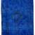 150 x 405 cm Safir Mavisi Eskitilmiş Overdyed Eldokuması Yoluk, Mavi Yolluk, Overdyed Yolluk